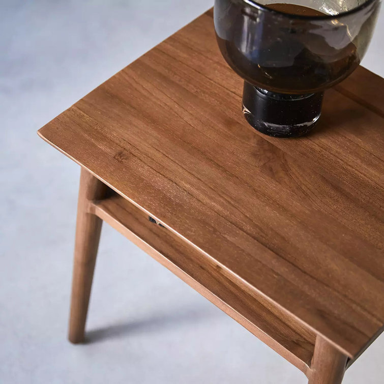 Oliver Kenyatta Solid Wood Bedside Table Wayfair.co.uk